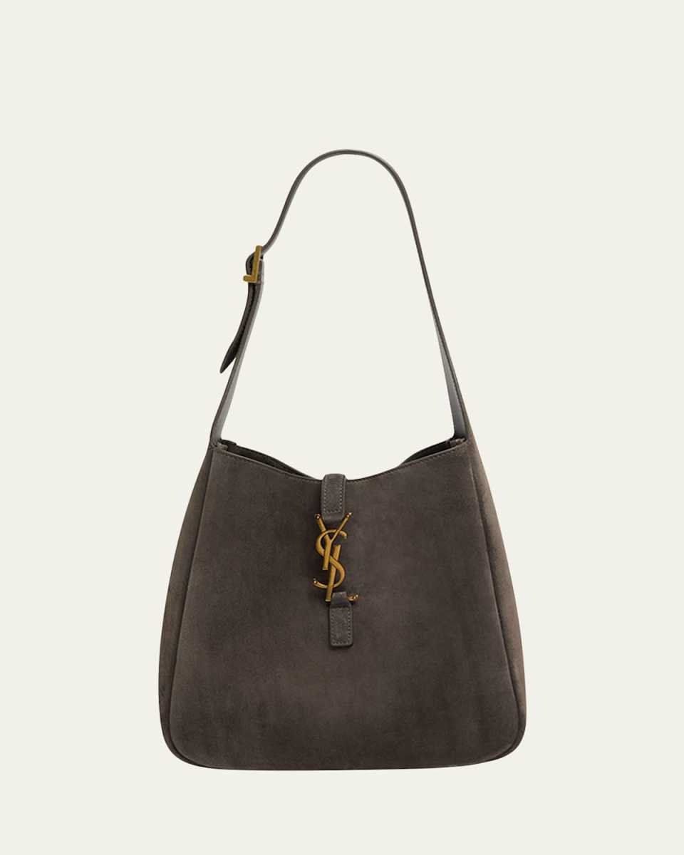Le 5 A 7 Small YSL Suede Shoulder Bag